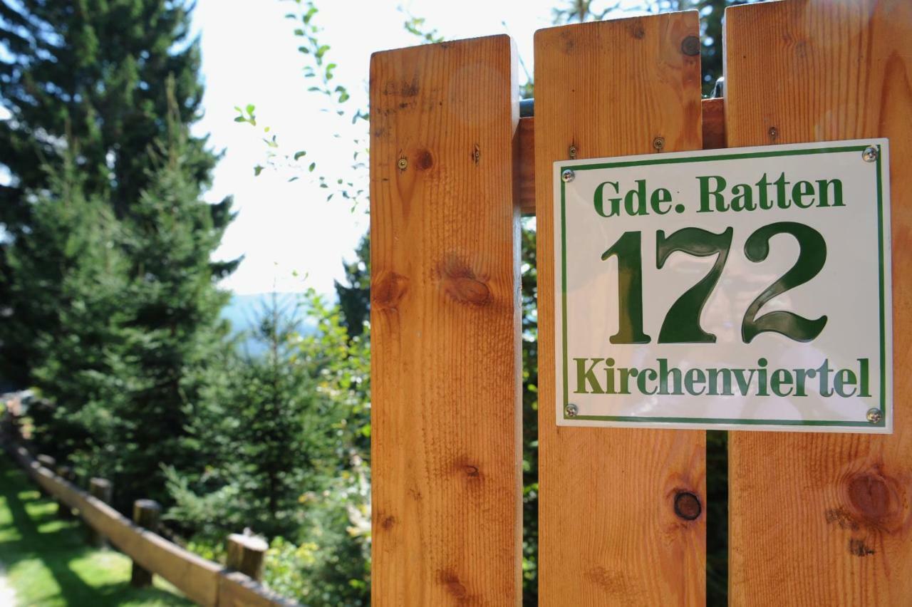 Gluehwuermchenhuette Villa Ratten Exterior foto